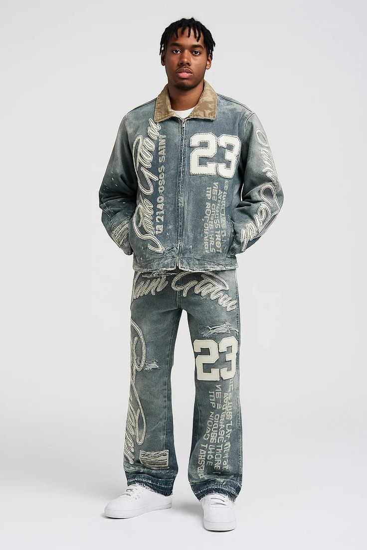 Denim Jacket and Jeans