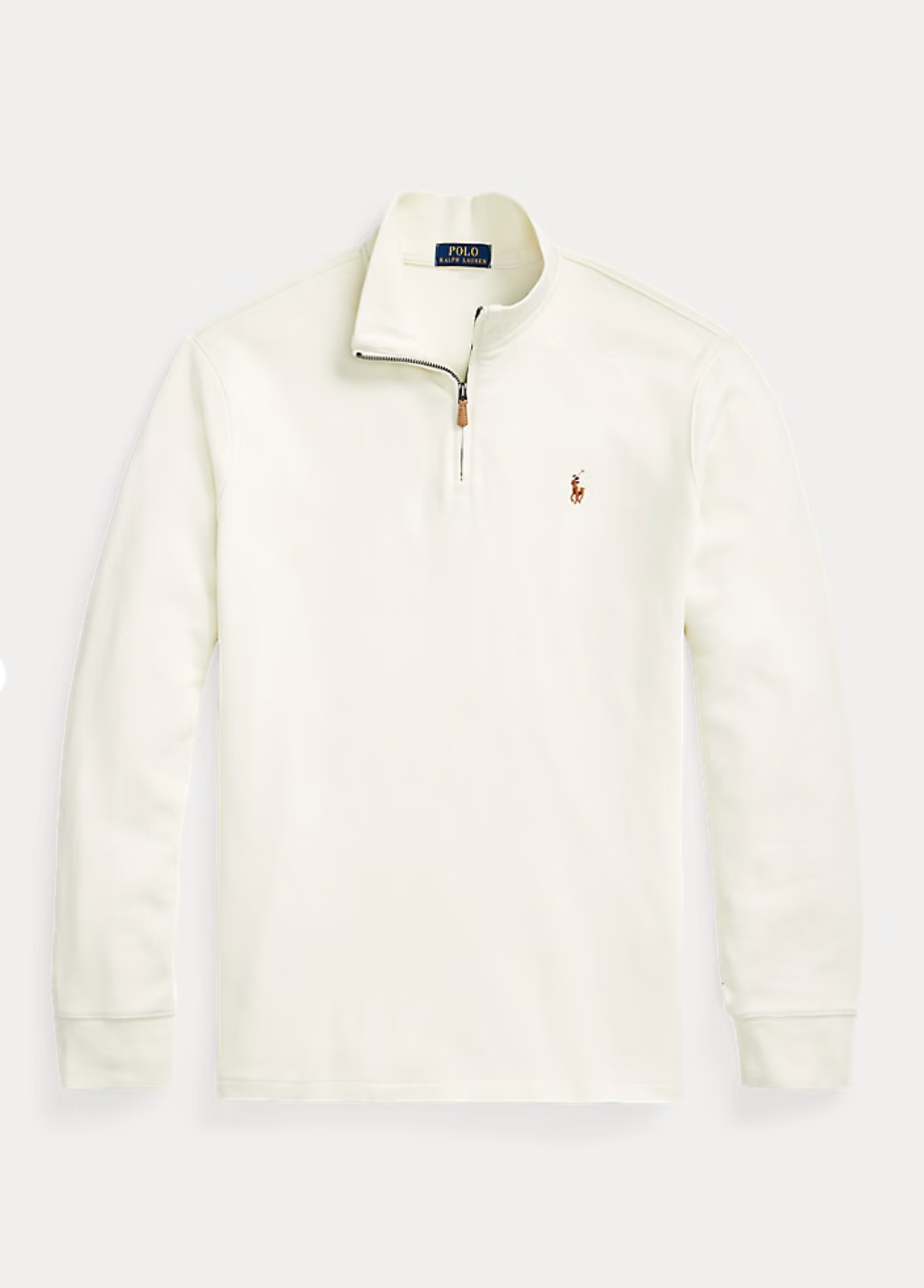 RLPH LRN QUARTER-ZIP PULLOVER